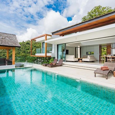 Samui Relax Airfreshing Privacy Modern Luxury Seaview Natural Rainforest Infinity Pool Villa With 3 Beds Suits With Housekeeper Ko Samui Exterior foto